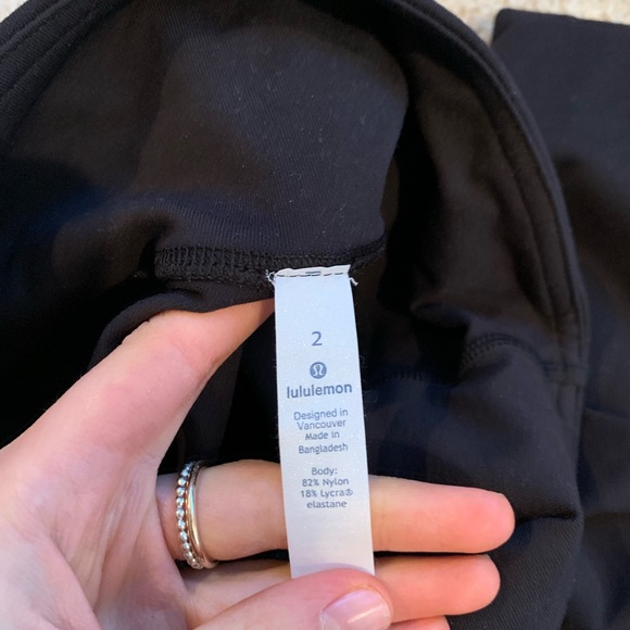 Lululemon black leggings - Picture 3 of 3